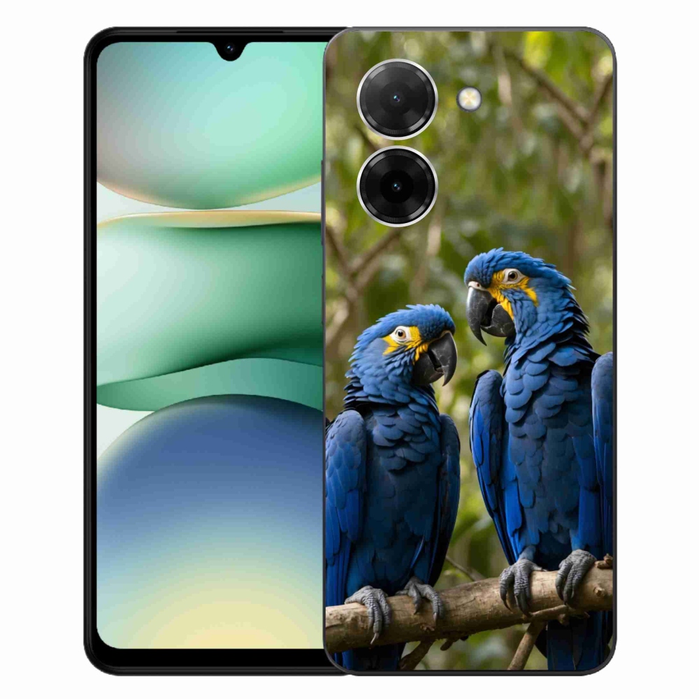 Gelový kryt mmCase na Xiaomi Redmi A5 171mm - papouščí duo