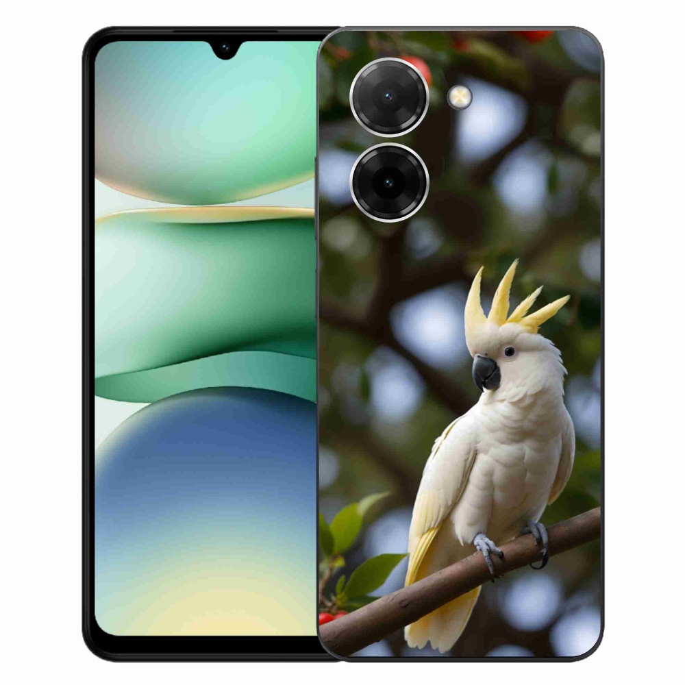 Gelový kryt mmCase na Xiaomi Redmi A5 171mm - papoušek kakadu 3