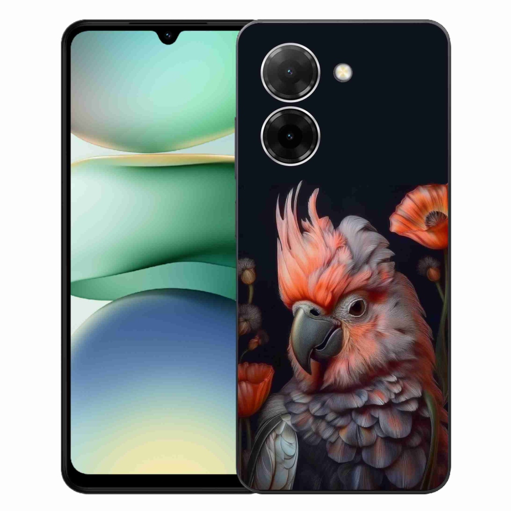 Gelový kryt mmCase na Xiaomi Redmi A5 171mm - papoušek kakadu v barvách