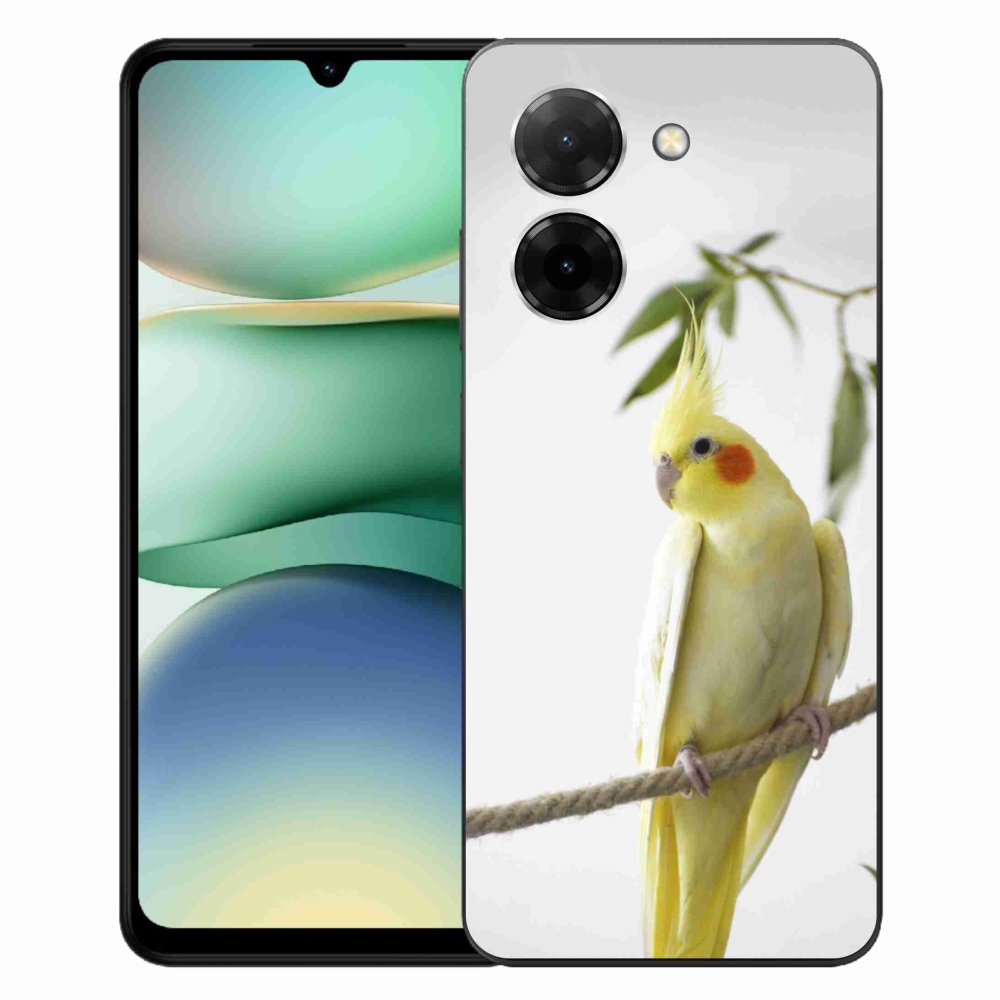 Gelový kryt mmCase na Xiaomi Redmi A5 171mm - papoušek korela chocholatá