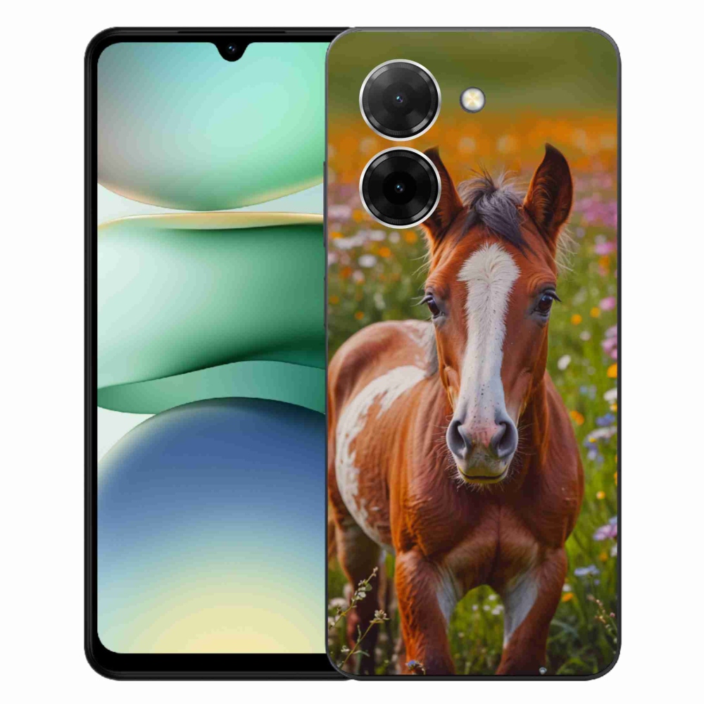 Gelový kryt mmCase na Xiaomi Redmi A5 171mm - roztomilé hříbě