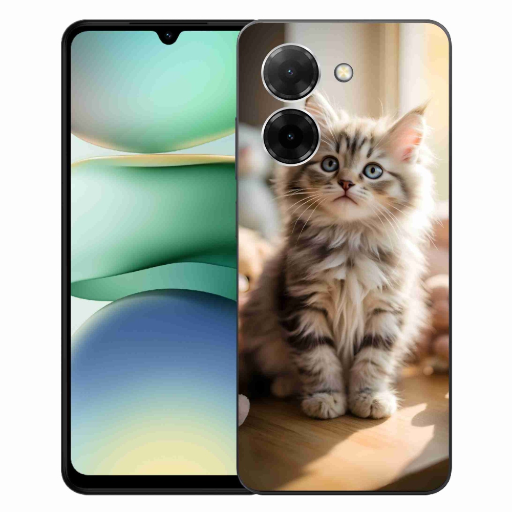 Gelový kryt mmCase na Xiaomi Redmi A5 171mm - roztomilé kotě 10