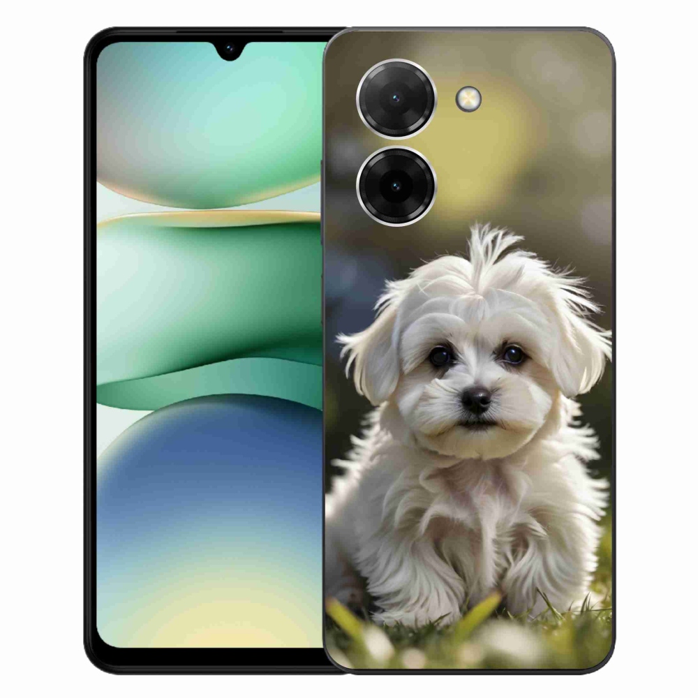 Gelový kryt mmCase na Xiaomi Redmi A5 171mm - roztomilý maltézský psík