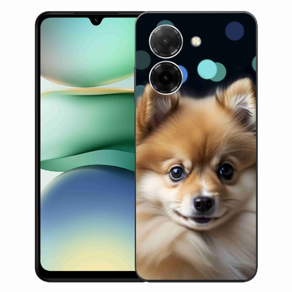 Gelový kryt mmCase na Xiaomi Redmi A5 171mm - roztomilý pomeranian