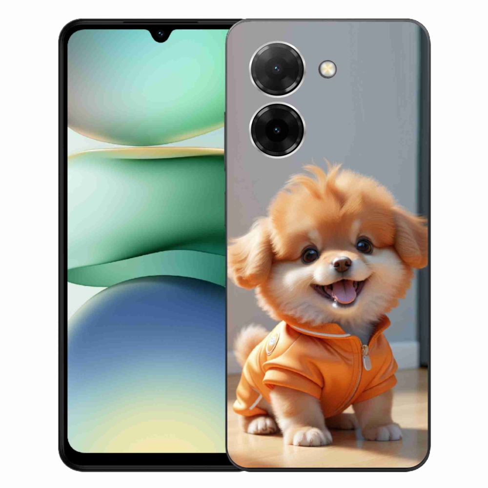 Gelový kryt mmCase na Xiaomi Redmi A5 171mm - roztomilý pomeranian v mikině
