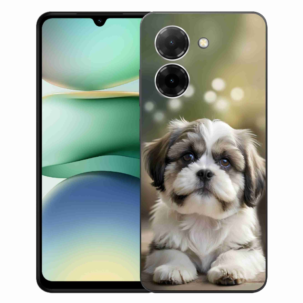 Gelový kryt mmCase na Xiaomi Redmi A5 171mm - roztomilý shih-tzu