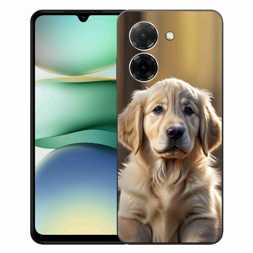 Gelový kryt mmCase na Xiaomi Redmi A5 171mm - roztomilý zlatý retrívr