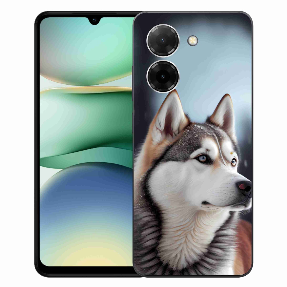 Gelový kryt mmCase na Xiaomi Redmi A5 171mm - sibiřský husky
