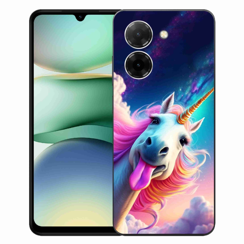 Gelový kryt mmCase na Xiaomi Redmi A5 171mm - šílený jednorožec