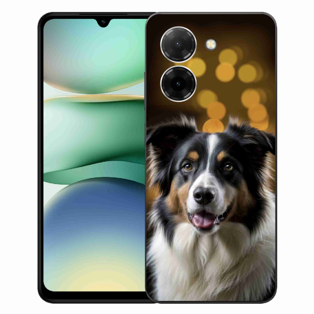 Gelový kryt mmCase na Xiaomi Redmi A5 171mm - usměvavý australský ovčák