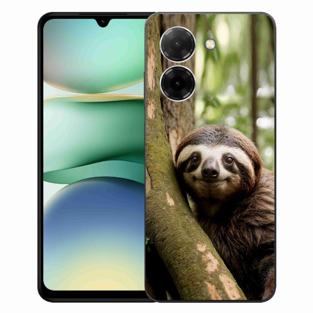 Gelový kryt mmCase na Xiaomi Redmi A5 171mm - usměvavý lenochod