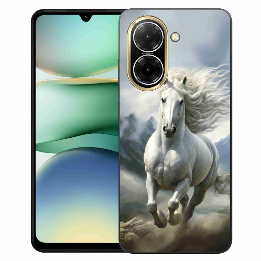 Gelový kryt mmCase na Xiaomi Redmi A5 173,45 - běžící bílý kůň 3