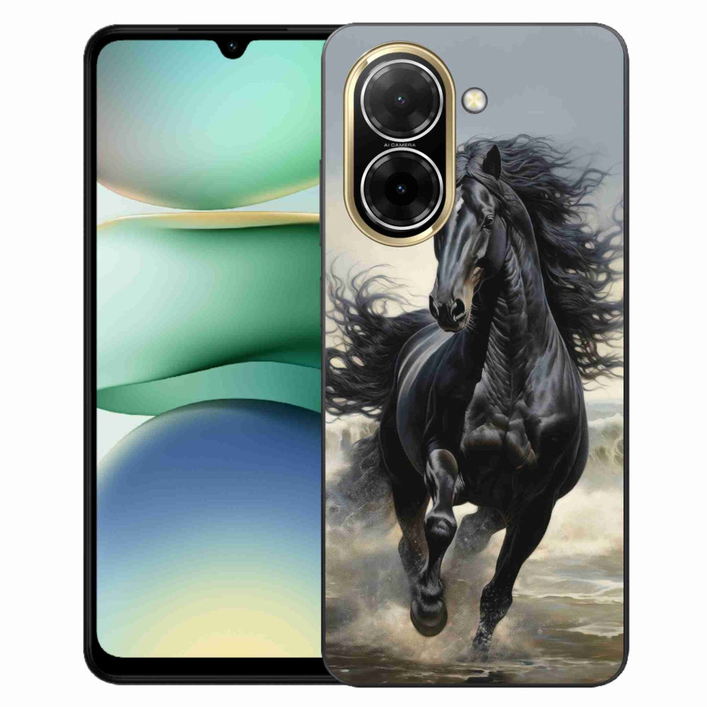 Gelový kryt mmCase na Xiaomi Redmi A5 173,45 - běžící černý kůň