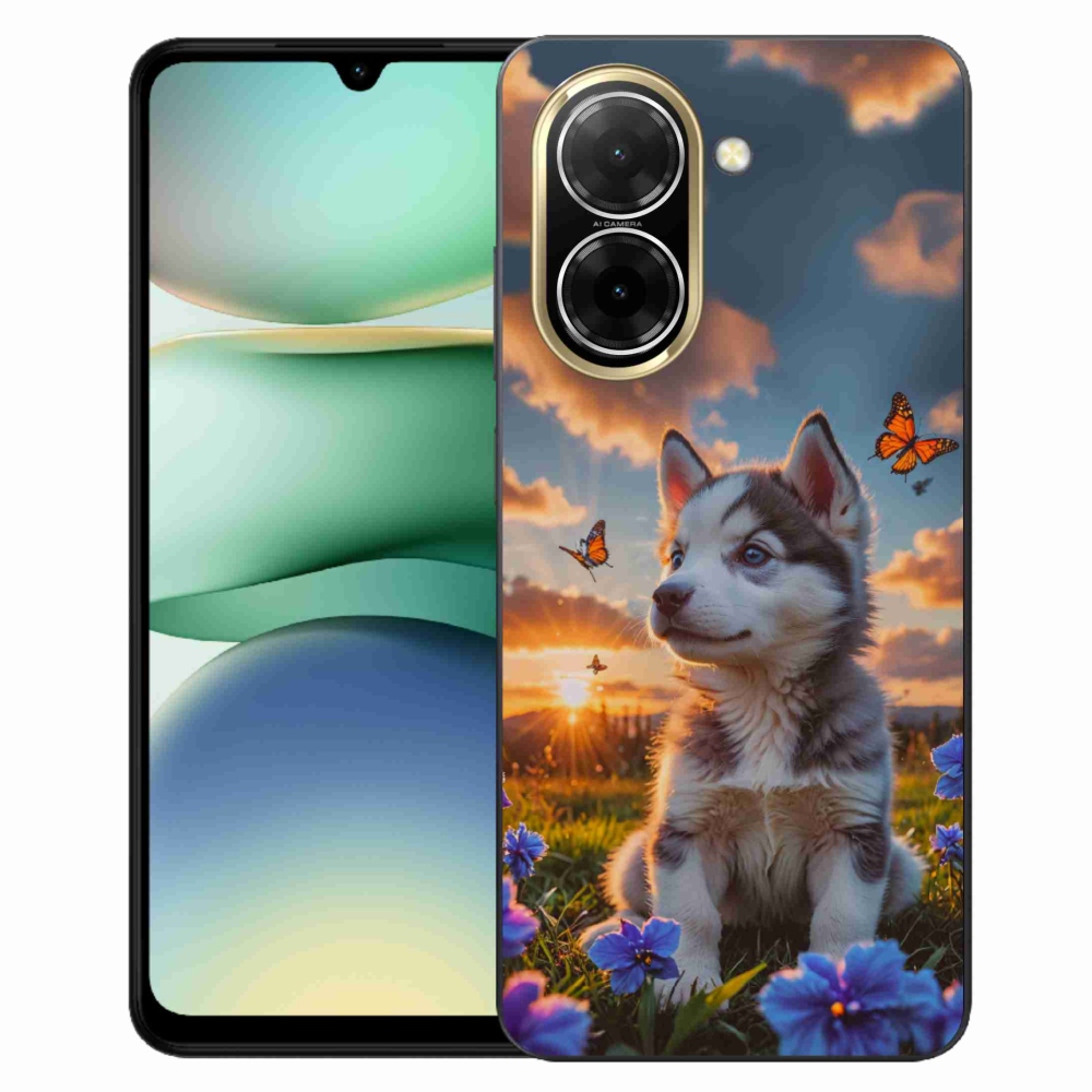 Gelový kryt mmCase na Xiaomi Redmi A5 173,45 - husky při západu slunce