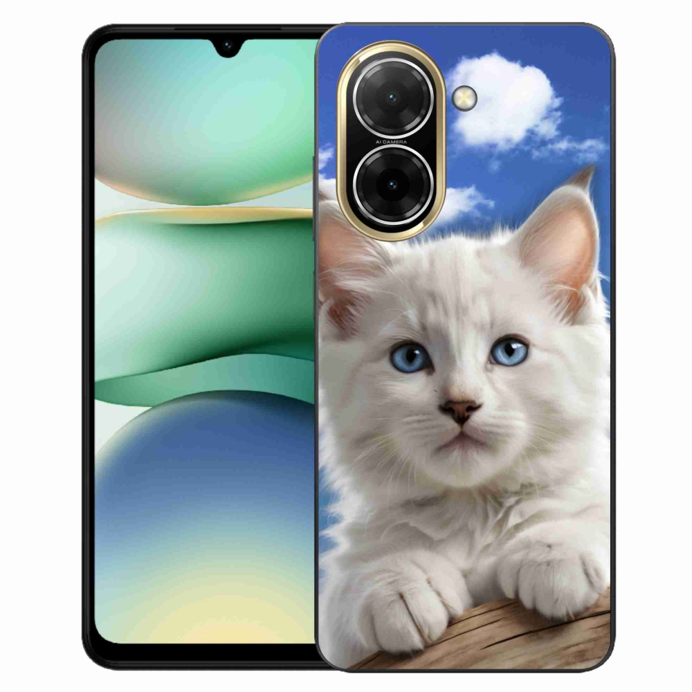 Gelový kryt mmCase na Xiaomi Redmi A5 173,45 - kotě a oblaka