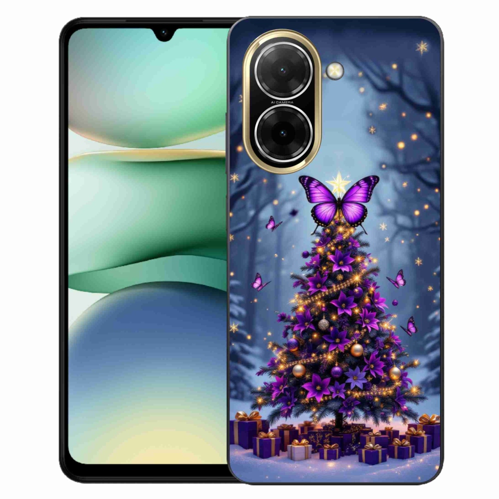 Gelový kryt mmCase na Xiaomi Redmi A5 173,45 - motýlí vánoční stromek