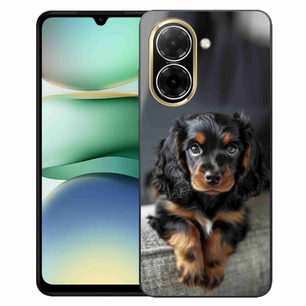 Gelový kryt mmCase na Xiaomi Redmi A5 173,45 - roztomilý dlouhosrstý jezevčík