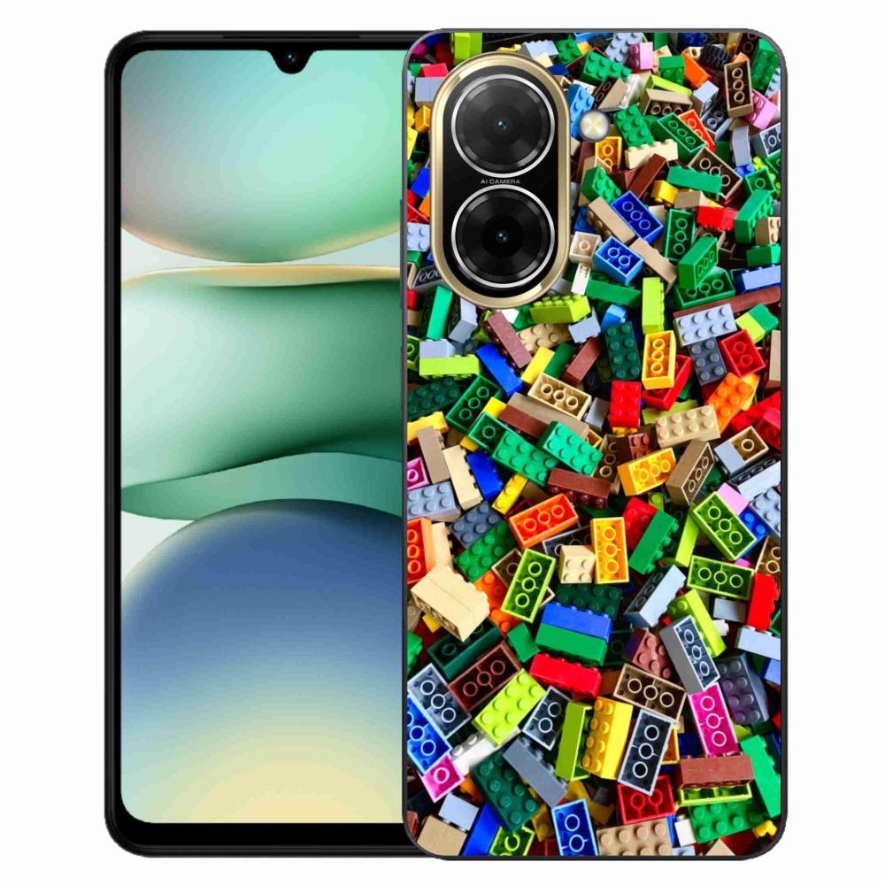 Gelový kryt mmCase na Xiaomi Redmi A5 (173.45x79.35x8.45mm) - barevné stavební kostky