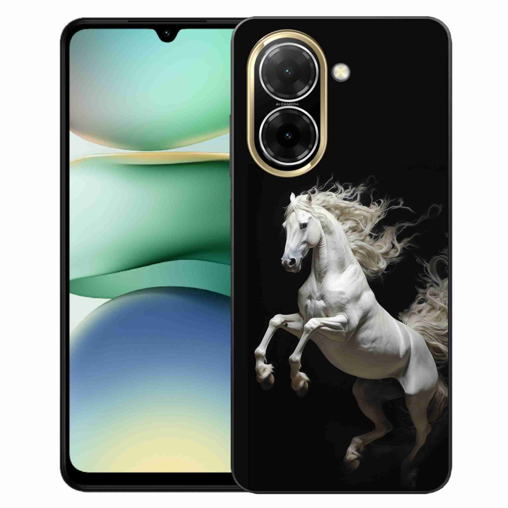 Gelový kryt mmCase na Xiaomi Redmi A5 (173.45x79.35x8.45mm) - bílý kůň 4