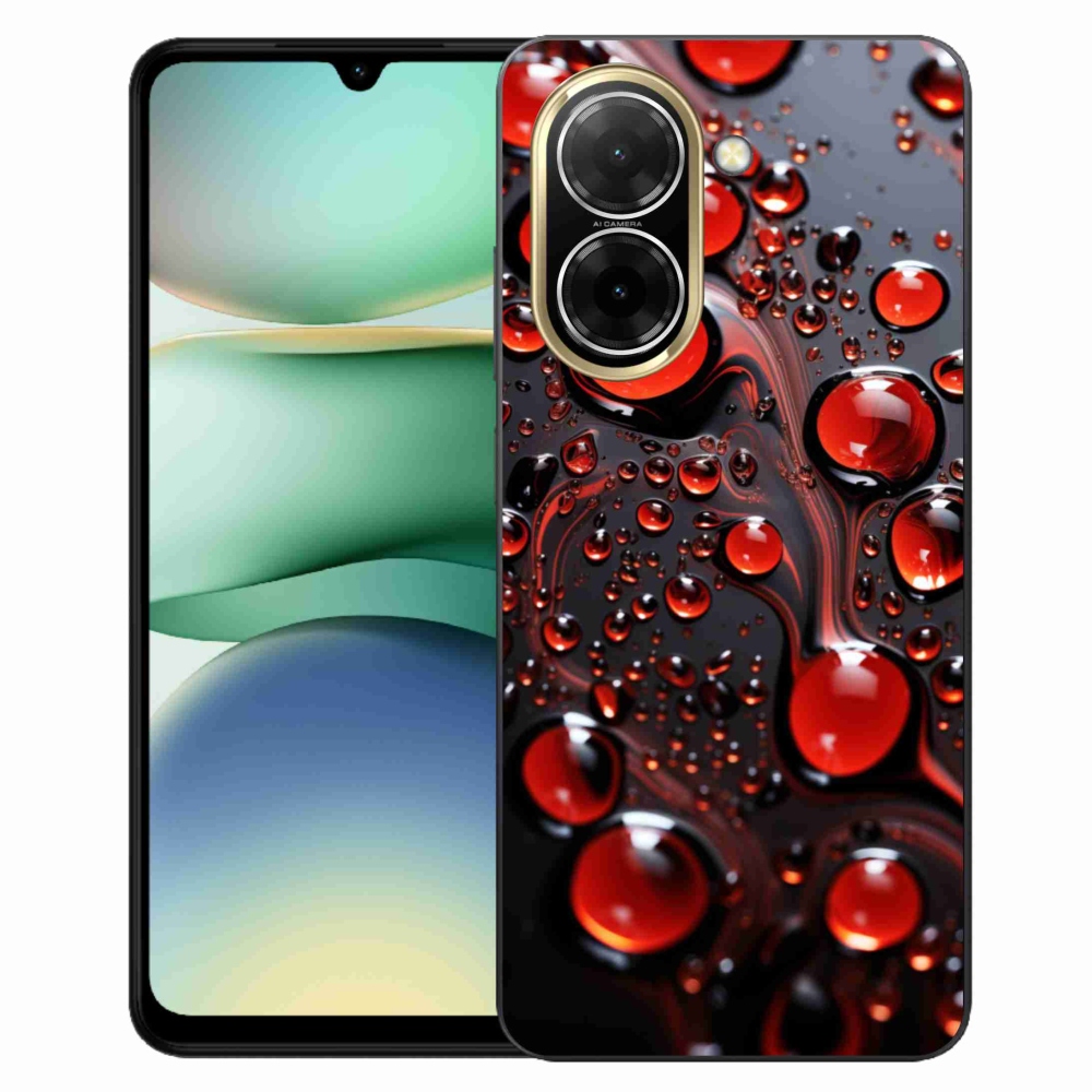 Gelový kryt mmCase na Xiaomi Redmi A5 (173.45x79.35x8.45mm) - červené kapky 2