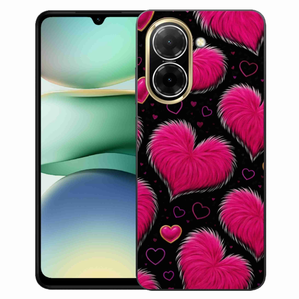 Gelový kryt mmCase na Xiaomi Redmi A5 (173.45x79.35x8.45mm) - hebká srdce