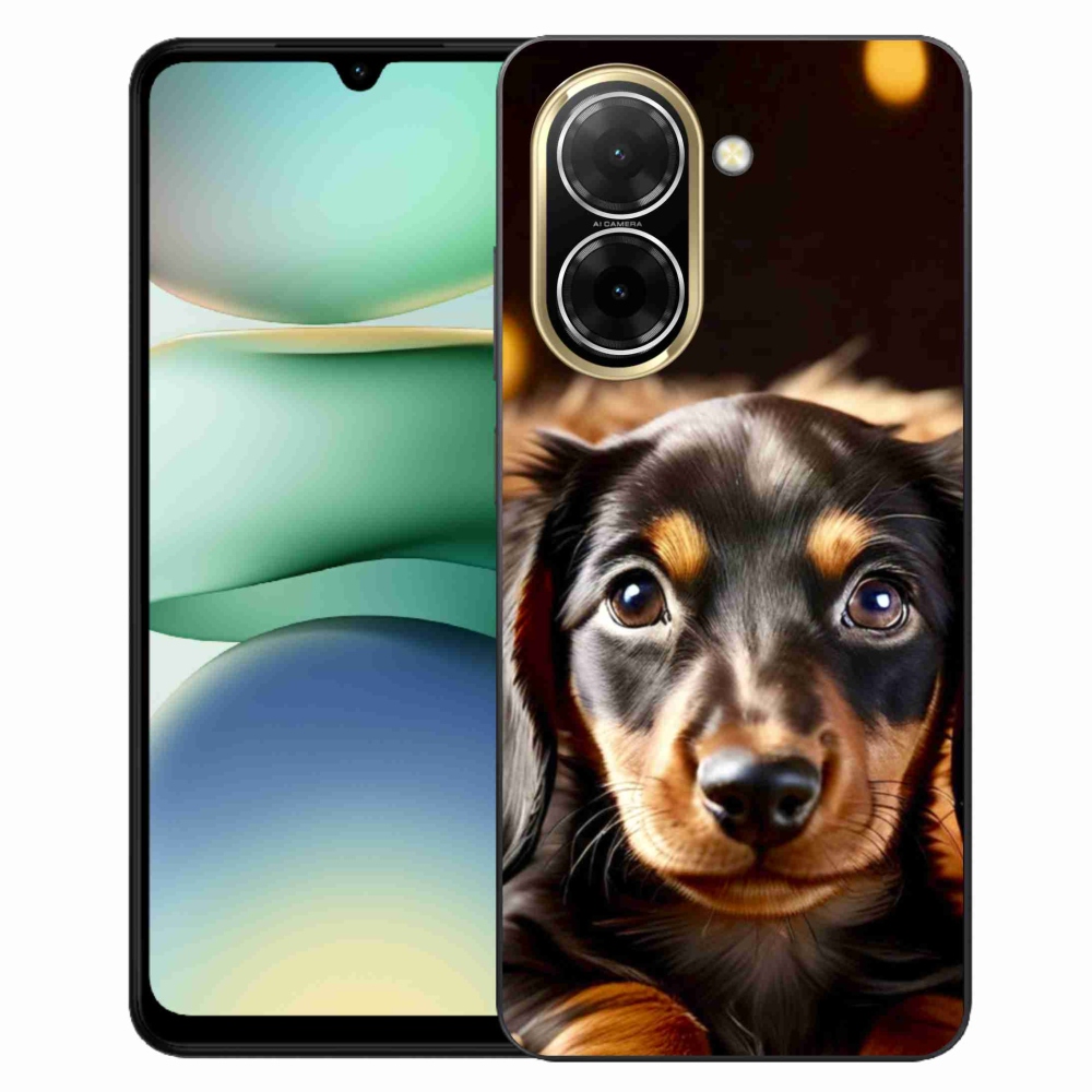 Gelový kryt mmCase na Xiaomi Redmi A5 (173.45x79.35x8.45mm) - jezevčík