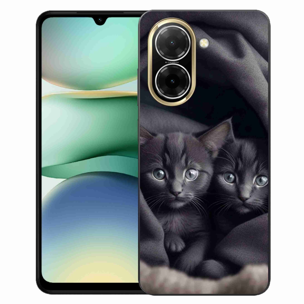 Gelový kryt mmCase na Xiaomi Redmi A5 (173.45x79.35x8.45mm) - kočičí duo