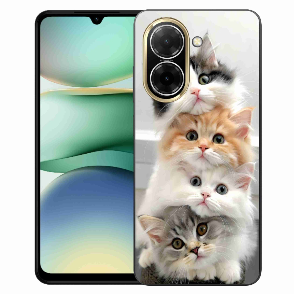 Gelový kryt mmCase na Xiaomi Redmi A5 (173.45x79.35x8.45mm) - kočičí parta