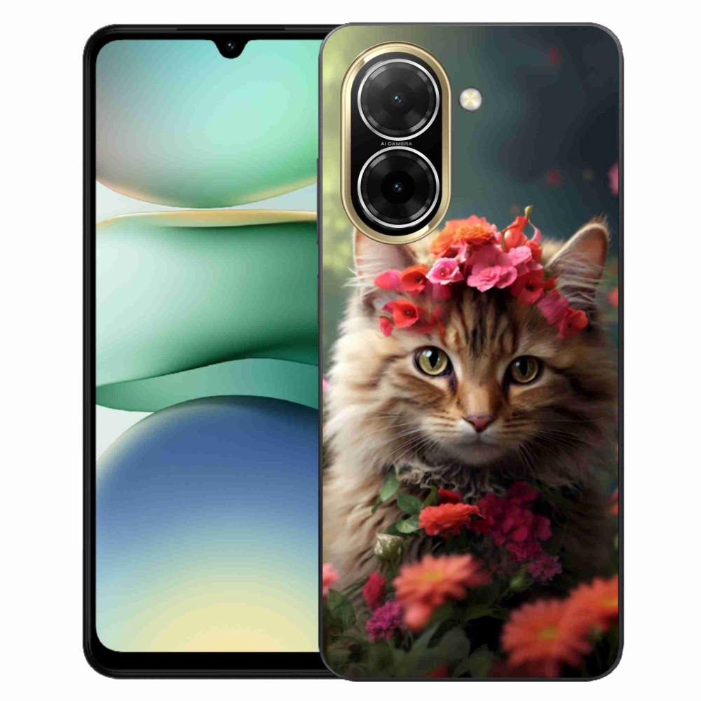 Gelový kryt mmCase na Xiaomi Redmi A5 (173.45x79.35x8.45mm) - kočíčí princezna