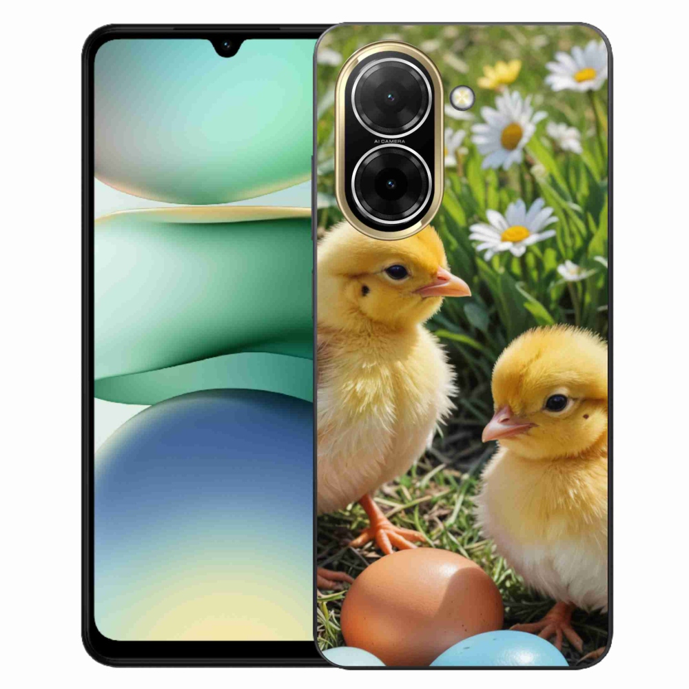 Gelový kryt mmCase na Xiaomi Redmi A5 (173.45x79.35x8.45mm) - kuřátka