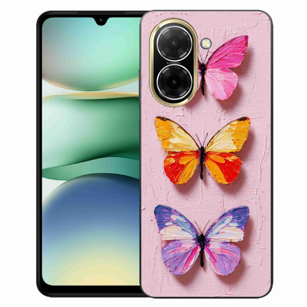 Gelový kryt mmCase na Xiaomi Redmi A5 (173.45x79.35x8.45mm) - motýlí trojice