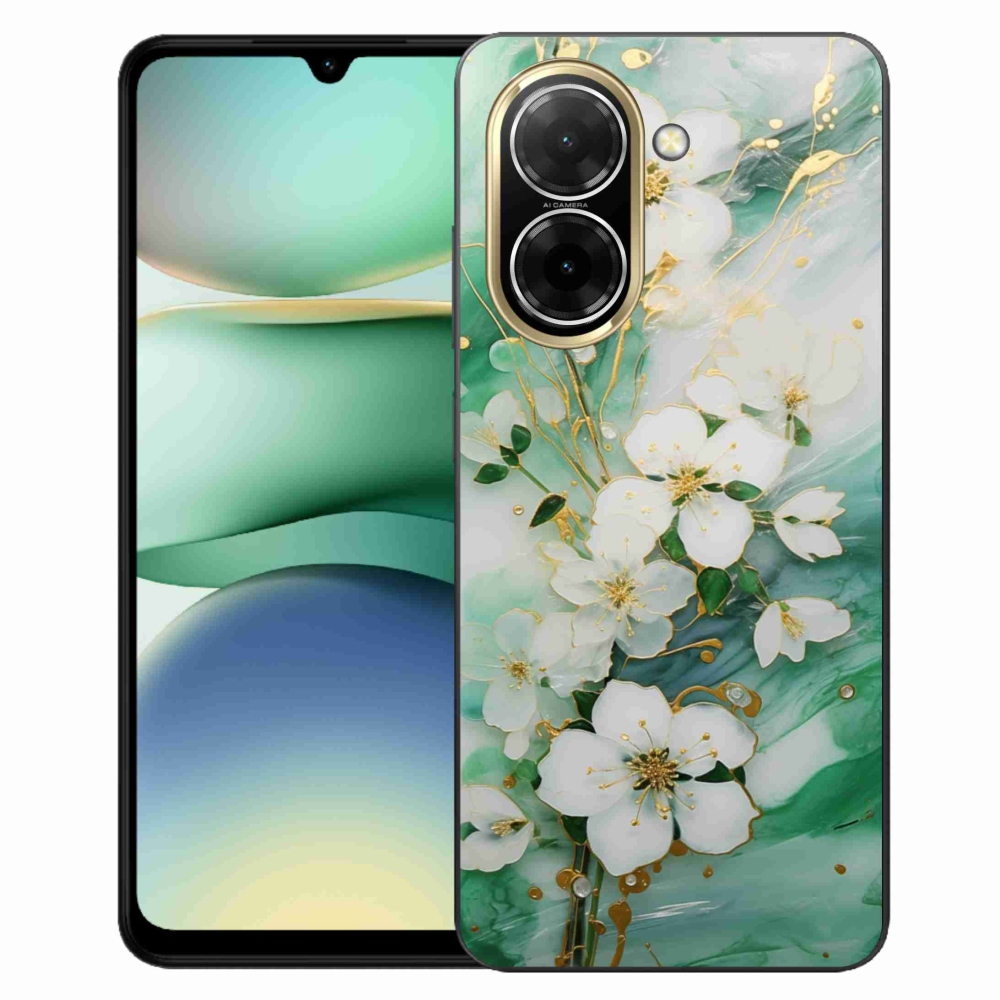 Gelový kryt mmCase na Xiaomi Redmi A5 (173.45x79.35x8.45mm) - něžné květy