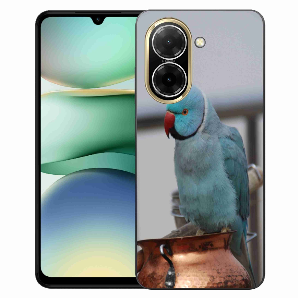 Gelový kryt mmCase na Xiaomi Redmi A5 (173.45x79.35x8.45mm) - papoušek alexandr modrý