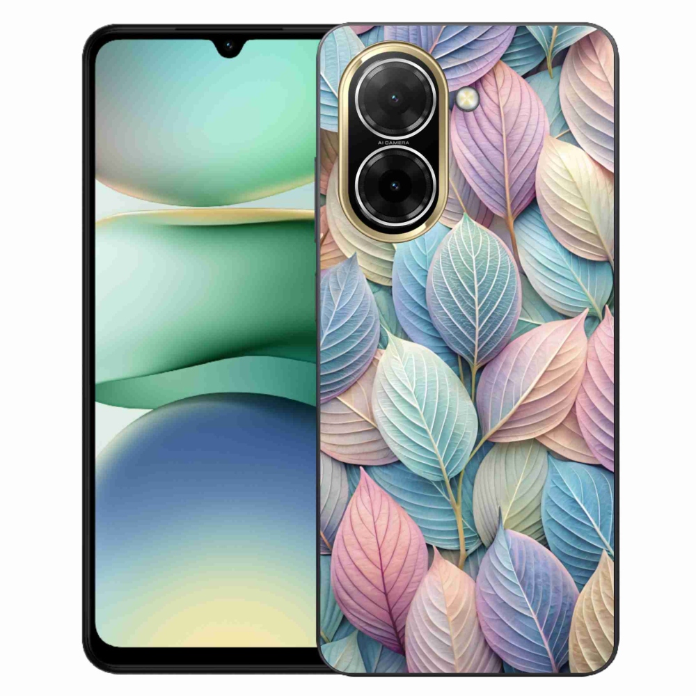 Gelový kryt mmCase na Xiaomi Redmi A5 (173.45x79.35x8.45mm) - pastelové listy