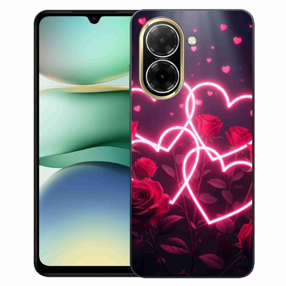 Gelový kryt mmCase na Xiaomi Redmi A5 (173.45x79.35x8.45mm) - srdce lásky