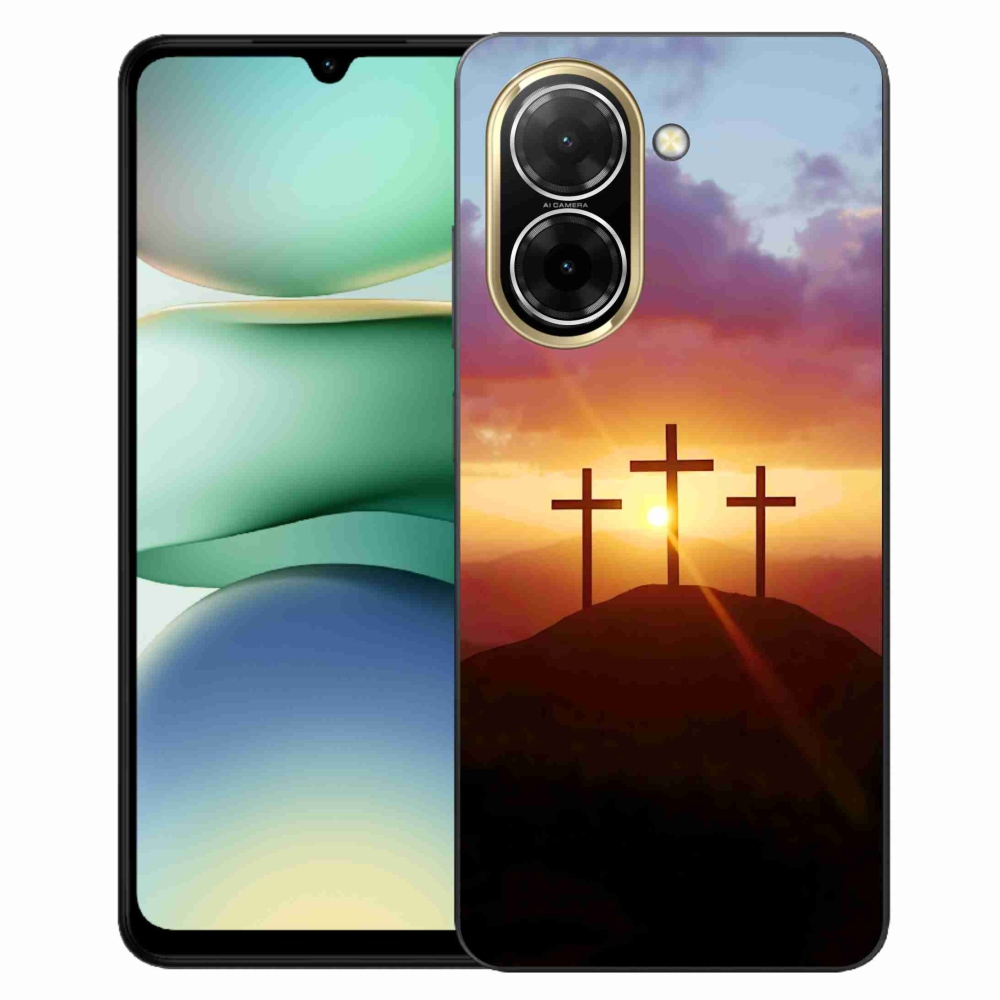 Gelový kryt mmCase na Xiaomi Redmi A5 (173.45x79.35x8.45mm) - tři kříže