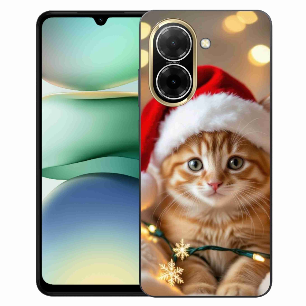 Gelový kryt mmCase na Xiaomi Redmi A5 (173.45x79.35x8.45mm) - vánoční kotě