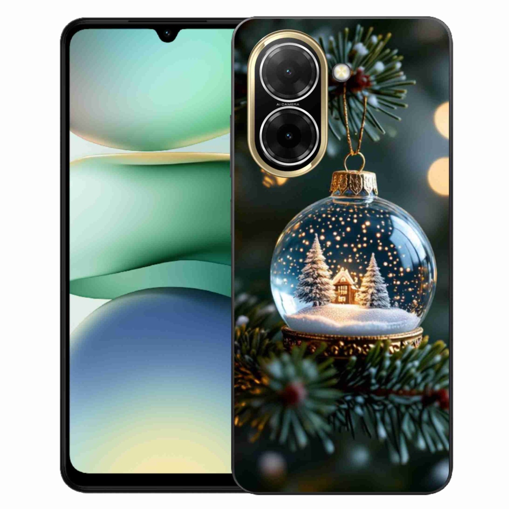 Gelový kryt mmCase na Xiaomi Redmi A5 (173.45x79.35x8.45mm) - vánoční koule 2