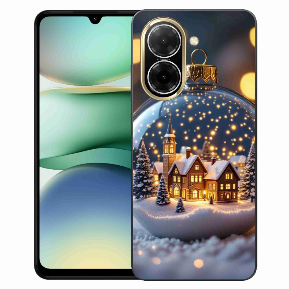 Gelový kryt mmCase na Xiaomi Redmi A5 (173.45x79.35x8.45mm) - vánoční koule 4