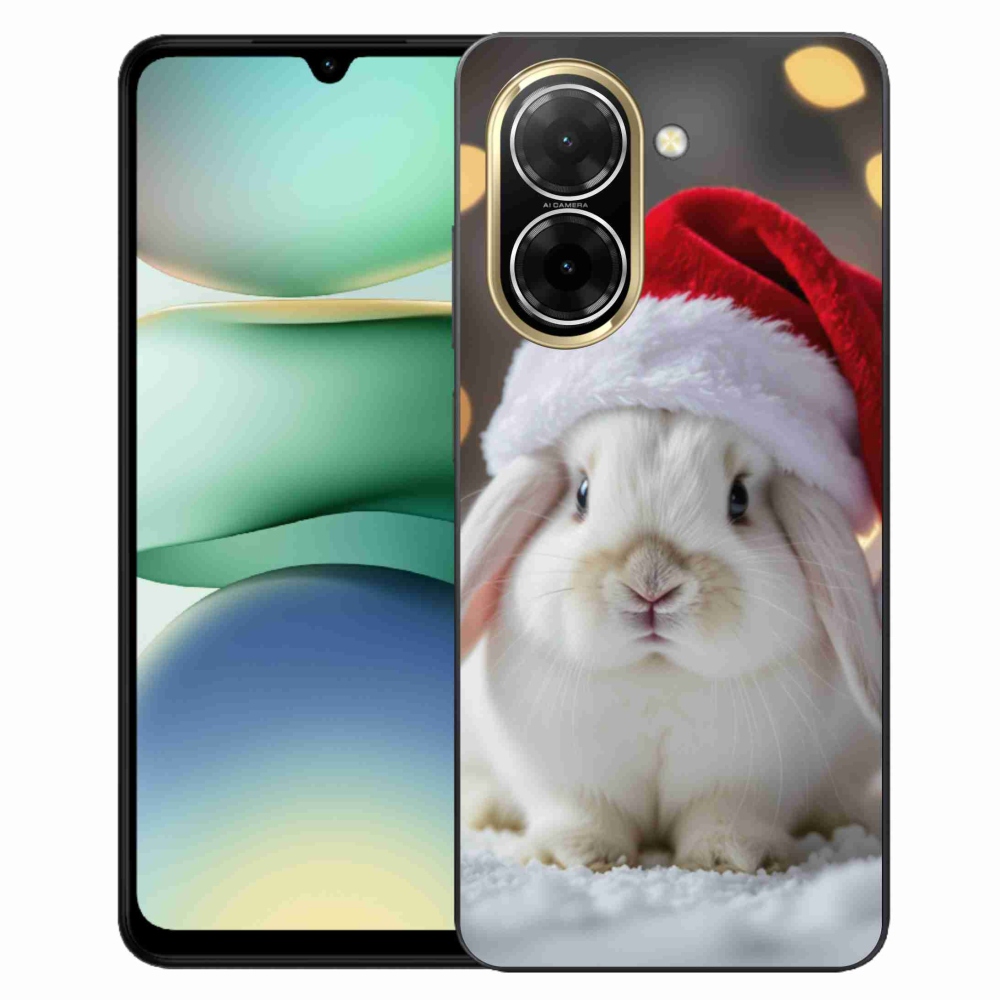 Gelový kryt mmCase na Xiaomi Redmi A5 (173.45x79.35x8.45mm) - vánoční králík