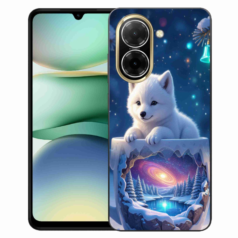 Gelový kryt mmCase na Xiaomi Redmi A5 (173.45x79.35x8.45mm) - vánoční štěně