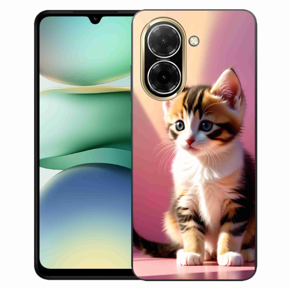 Gelový kryt mmCase na Xiaomi Redmi A5 (173.45x79.35x8.45mm) - zvědavé kotě 2