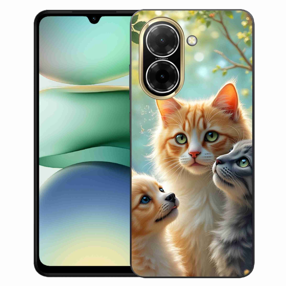 Gelový kryt mmCase na Xiaomi Redmi A5 (173.45x79.35x8.45mm) - zvířecí přátelství 2