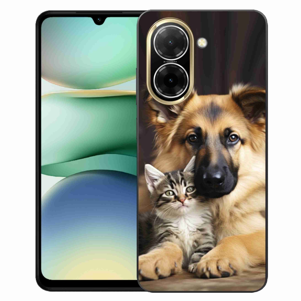 Gelový kryt mmCase na Xiaomi Redmi A5 (173.45x79.35x8.45mm) - zvířecí přátelství