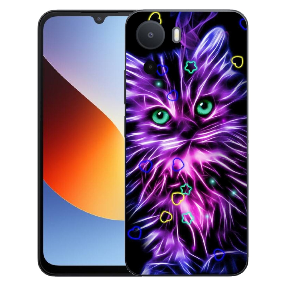 Gelový kryt mmCase na Xiaomi Redmi A7 Pro - abstraktní kočka