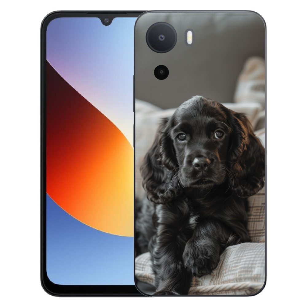 Gelový kryt mmCase na Xiaomi Redmi A7 Pro - anglický kokršpaněl
