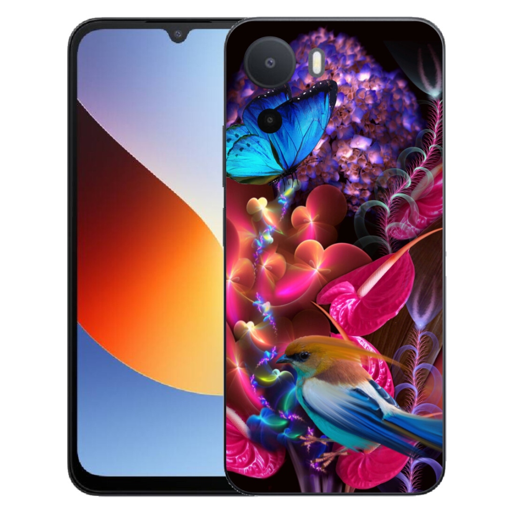 Gelový kryt mmCase na Xiaomi Redmi A7 Pro - barevné květiny