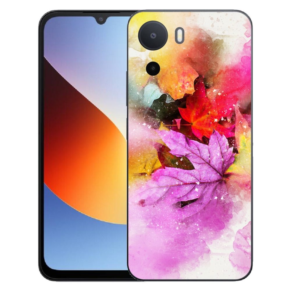 Gelový kryt mmCase na Xiaomi Redmi A7 Pro - barevné listy
