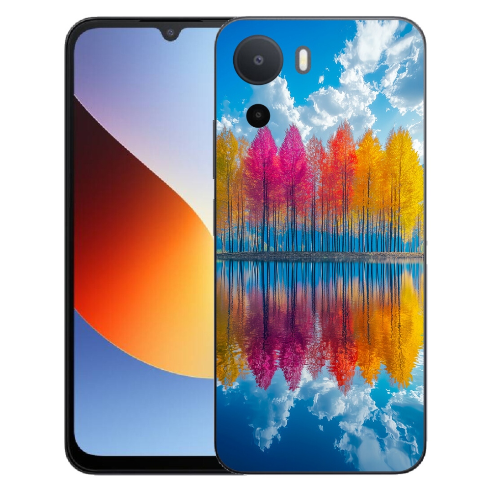 Gelový kryt mmCase na Xiaomi Redmi A7 Pro - barevné stromy