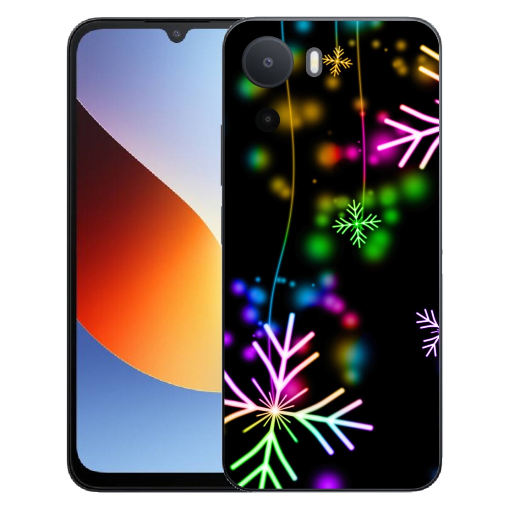 Gelový kryt mmCase na Xiaomi Redmi A7 Pro - barevné vločky